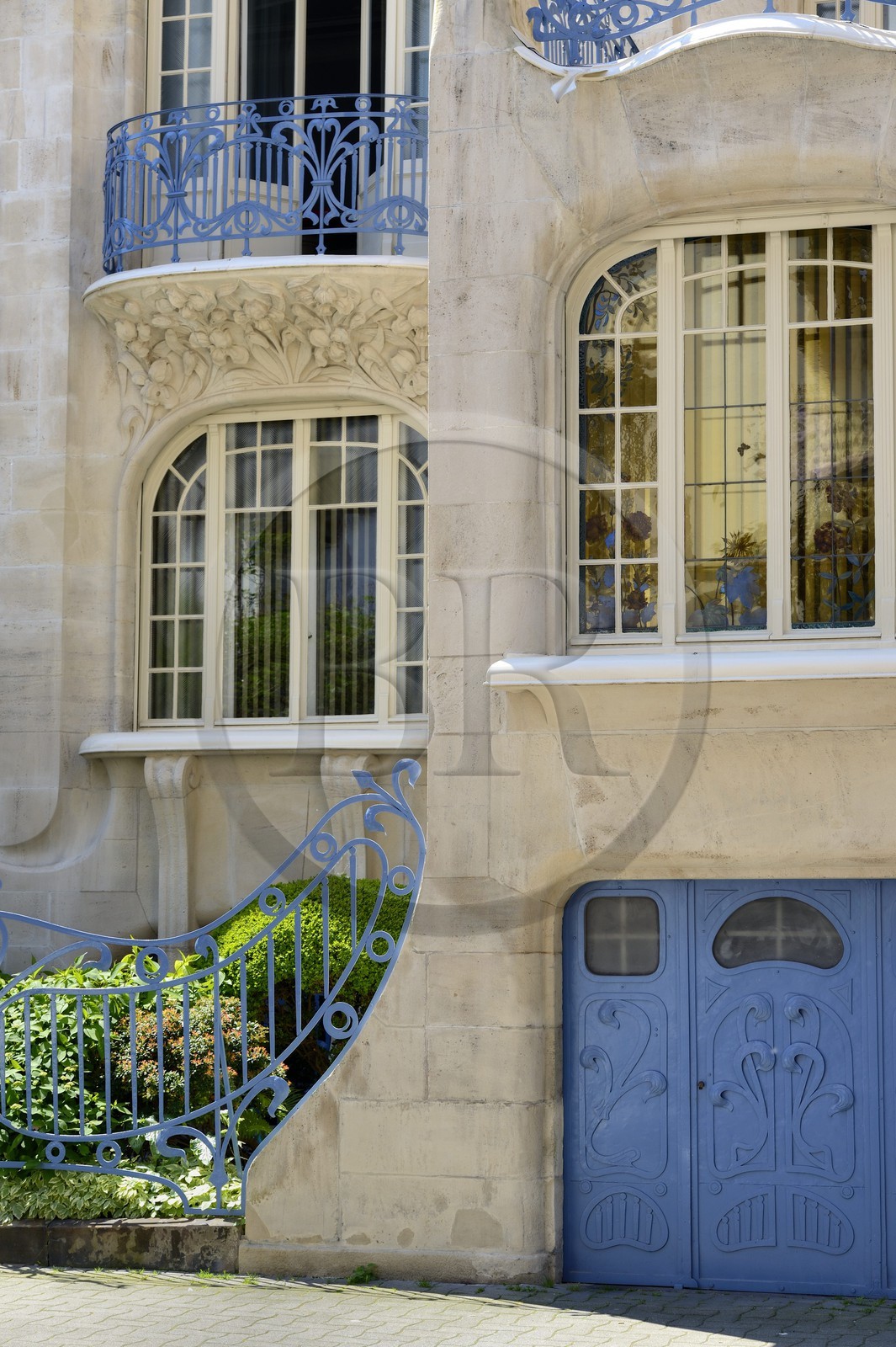 France, Bas-Rhin (67), Strasbourg, quartier de la Neustadt datant de la periode allemande, Hôtel Brion au 22 rue Sleidan de l'architecte Brion (1904-1905) de style Art Nouveau