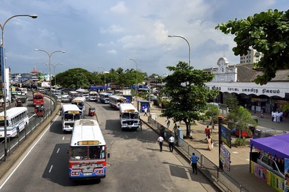 Sri Lanka, Colombo, gare du Fort