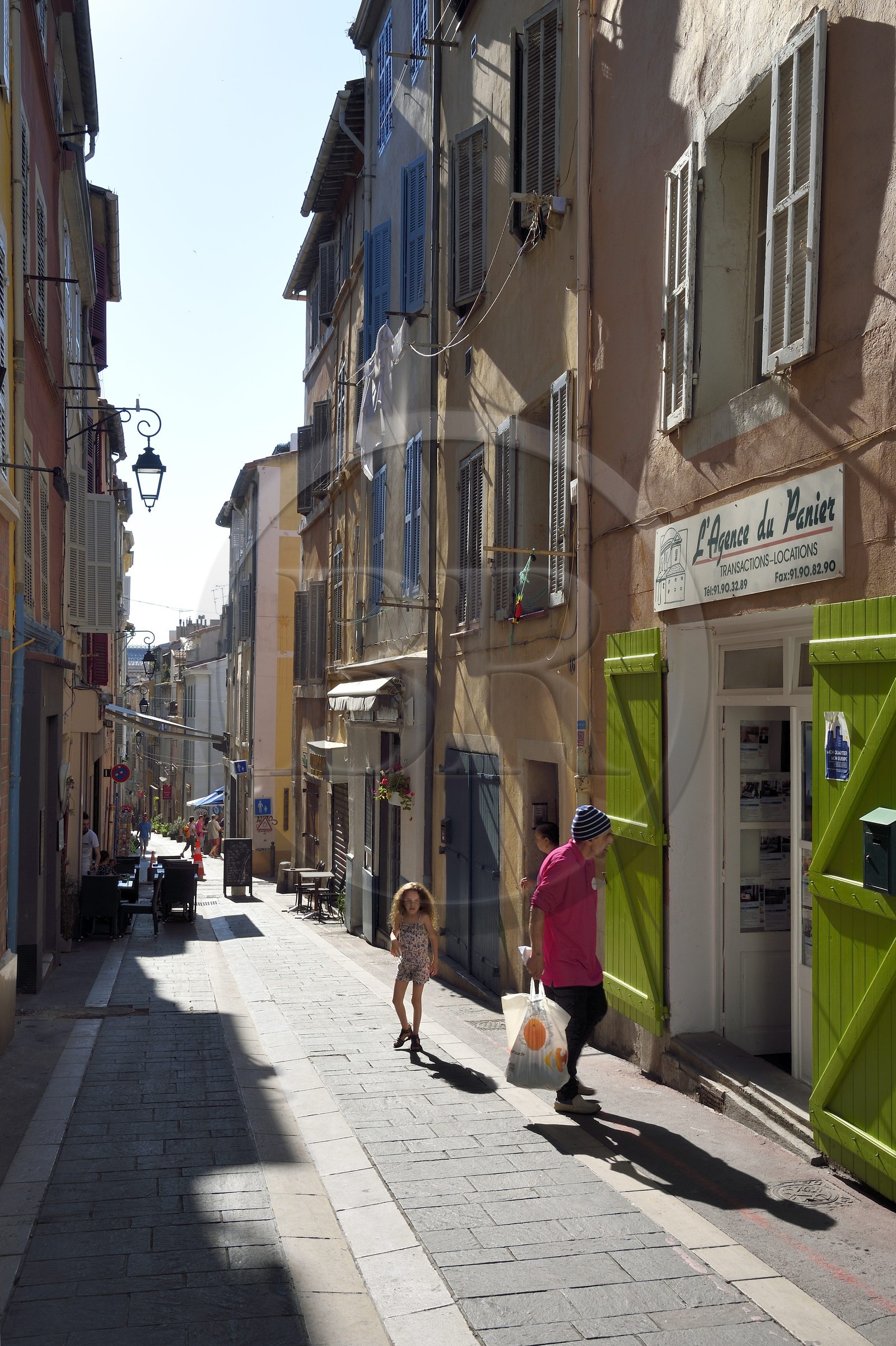 France, Bouches-du-Rhône (13), Marseille, quartier du Panier, rue du Panier