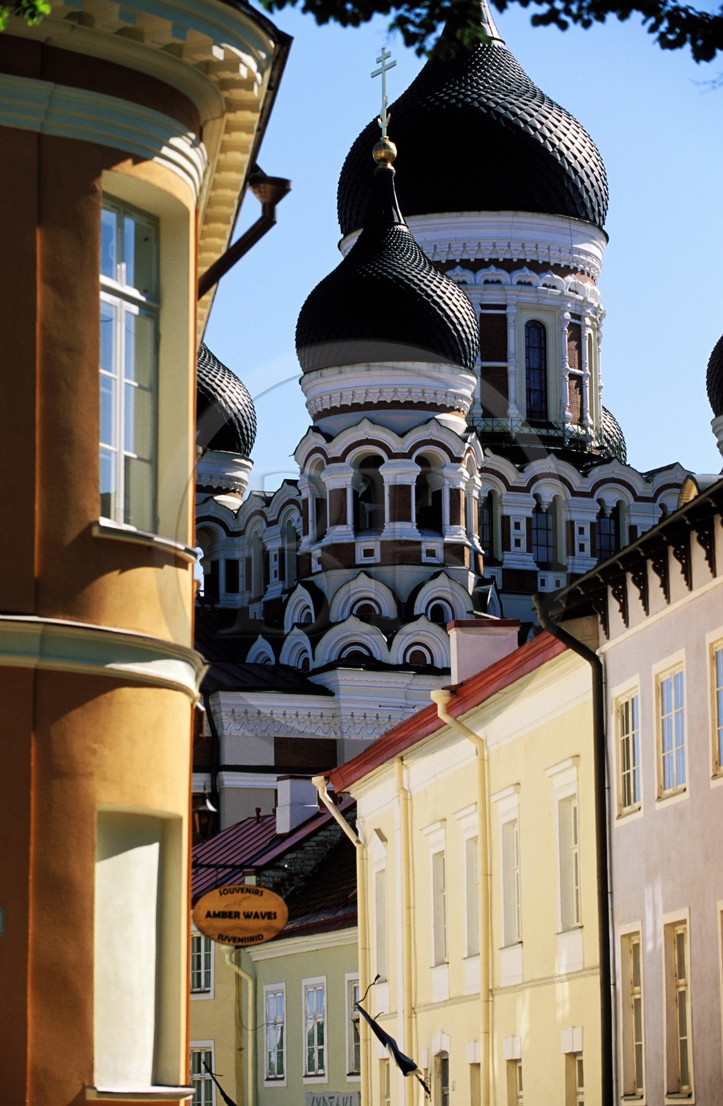 Estonia (Baltic States), Harju Region, Tallinn, European Capital of Culture 2011, Alexander Nevsky Orthodox Cathedral in Toompea (upper city)