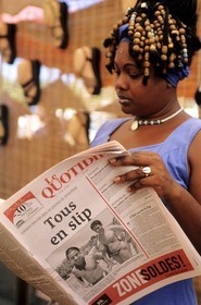 France, île de la Réunion, journal Le Quotidien