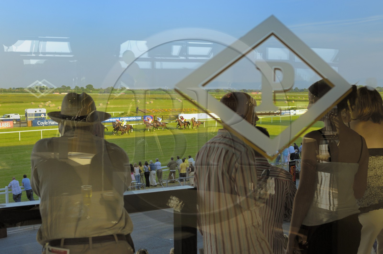 Irlande, Co. Meath, hippodrome de Fairyhouse