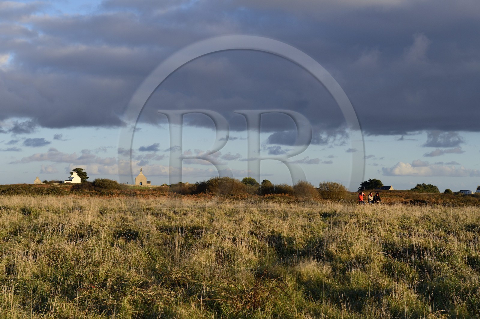 France, Finistère (29), parc naturel régional d'Armorique, mer d'Iroise, Ile d'Ouessant, réserve de Biosphère (UNESCO), la chapelle Notre-Dame-de-Bonne-Esperance