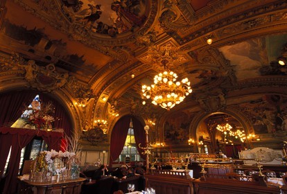 France, Paris, Gare de Lyon (train station of the North), Le Train Bleu restaurant