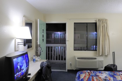 United States, California, Monterey, room of Motel M6