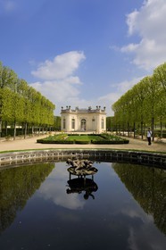 France, Yvelines (78), château de Versailles, classé Patrimoine Mondial de l'UNESCO, le domaine de Marie-Antoinette, le Petit Trianon, le Pavillon Français