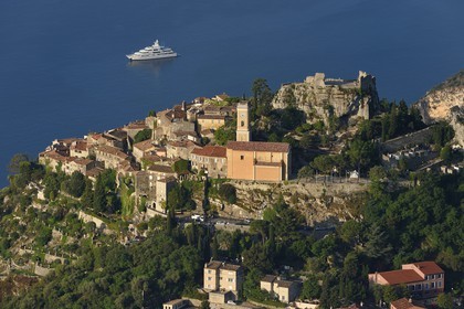 France, Alpes-Maritimes (06), le village perché d'Eze