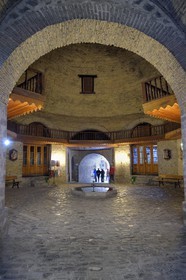 Azerbaijan, Shaki, the caravanserai