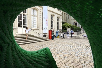 France, Rhône (69), Lyon, site historique classé Patrimoine Mondial de l'UNESCO, musée des Tissus et des Arts décoratifs