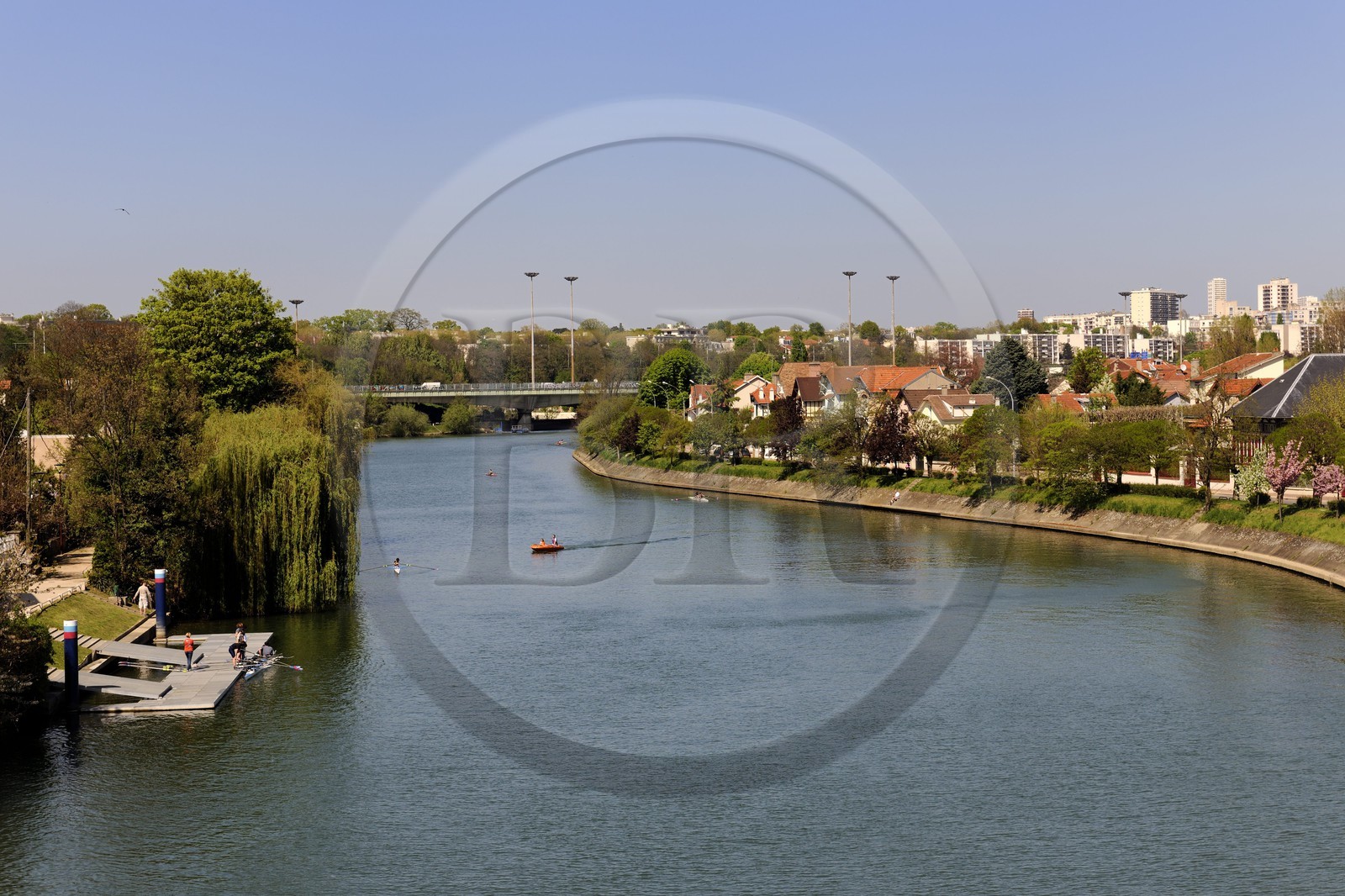 France, Val-de-Marne (94), les bords de Marne at Joinville-le-Pont