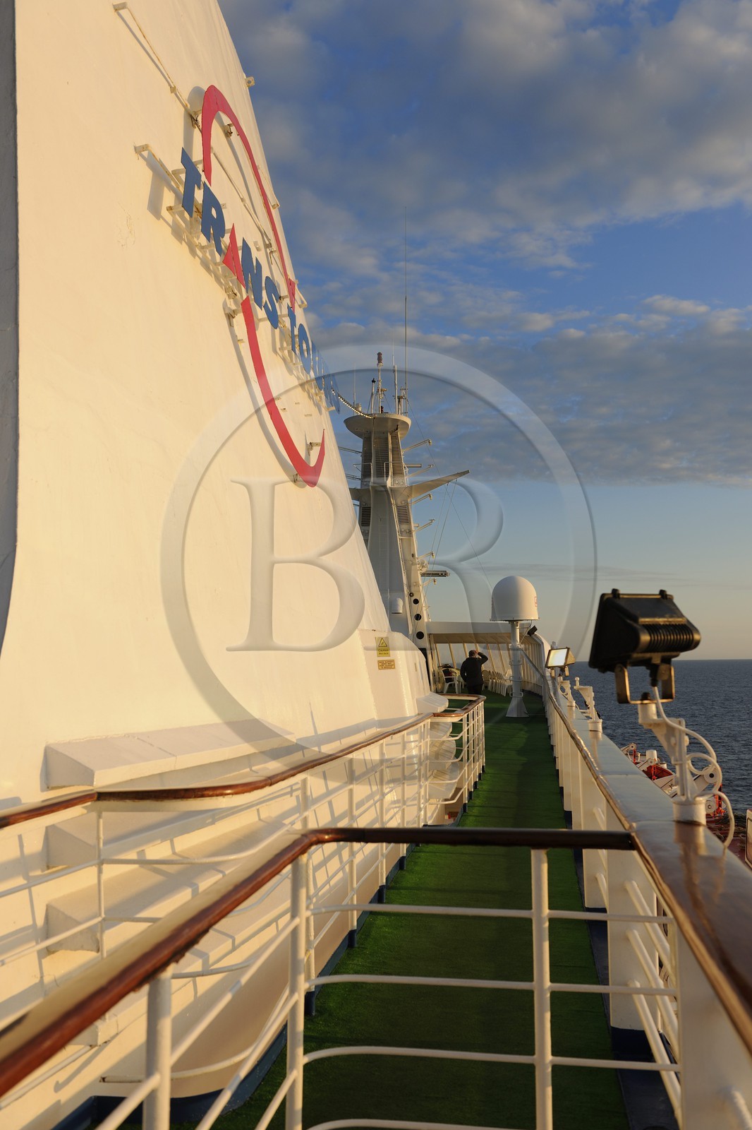 Groenland, à bord du bateau de croisière Princess Danae dans l'Océan Atlantique