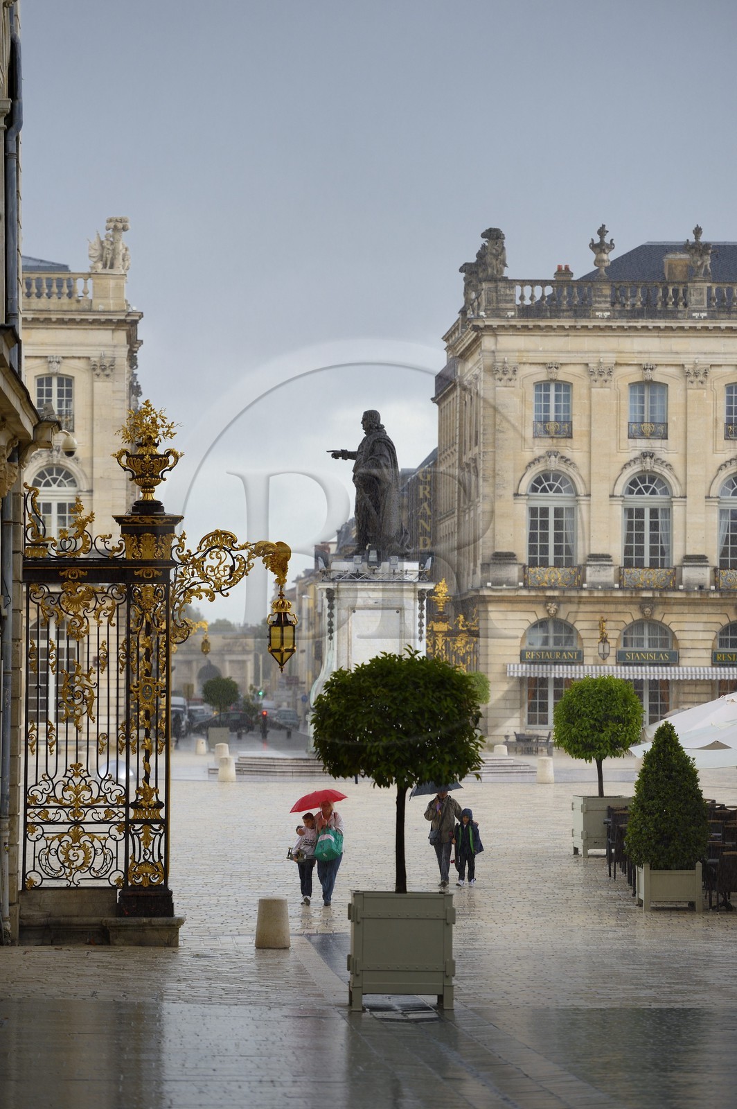France, Meurthe-et-Moselle, Nancy, Place Stanislas (former Place Royale) built by Stanislas Leszczynski in the 18th century, listed as World Heritage by UNESCO