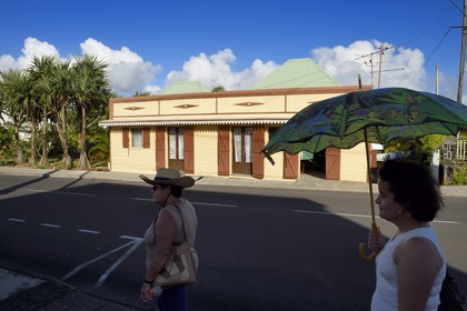 France, Ile de la Reunion, Côte Sud, Sainte-Philippe, case créole traditionnelle