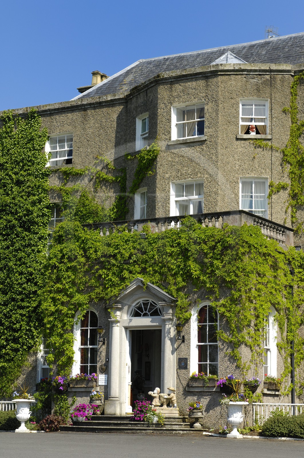 Irlande, Co.Kildare, Maynooth, l'hotel Moyglare Manor