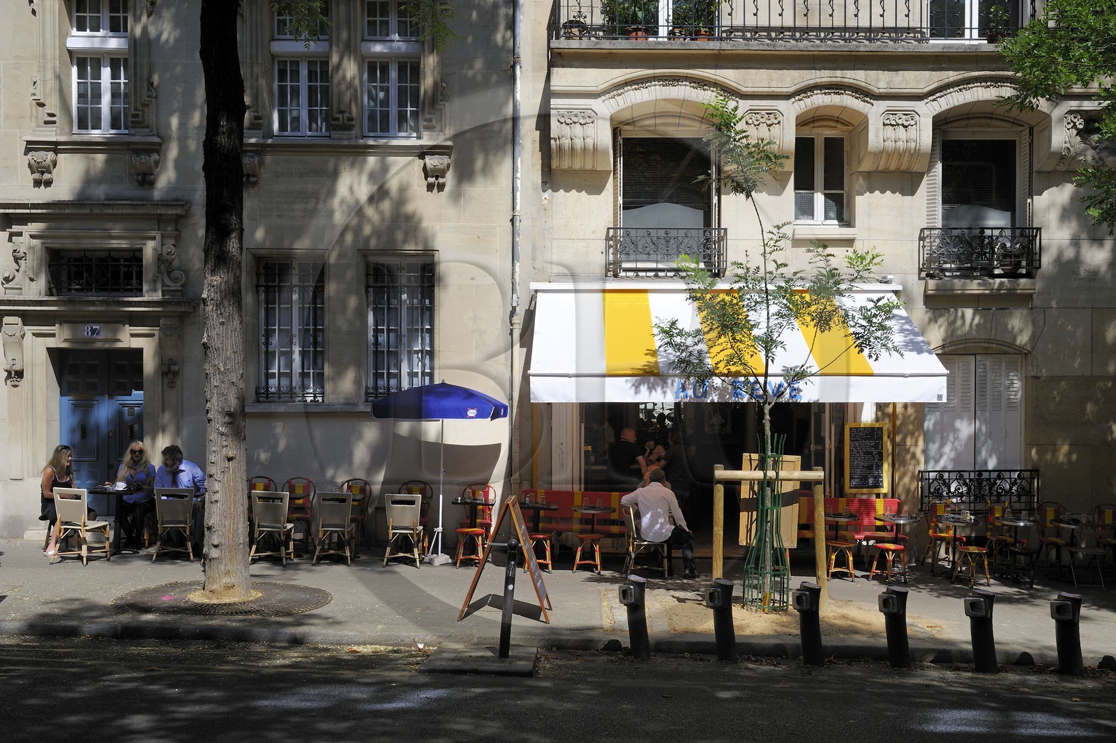 France, Paris (75), le café Au Rêve rue Caulaincourt où Marcel Aymé avait ses habitudes