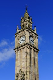 Royaume-Uni, Irlande du Nord, Belfast, la Clock Tower (la tour de l'Horloge) sur Custom House square