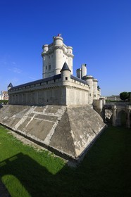 France, Val-de-Marne (94), Vincennes, le château de Vincennes, le donjon