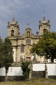 Portugal, région du Minho, Guimaraes, Pousada de Santa Marinha da Costa