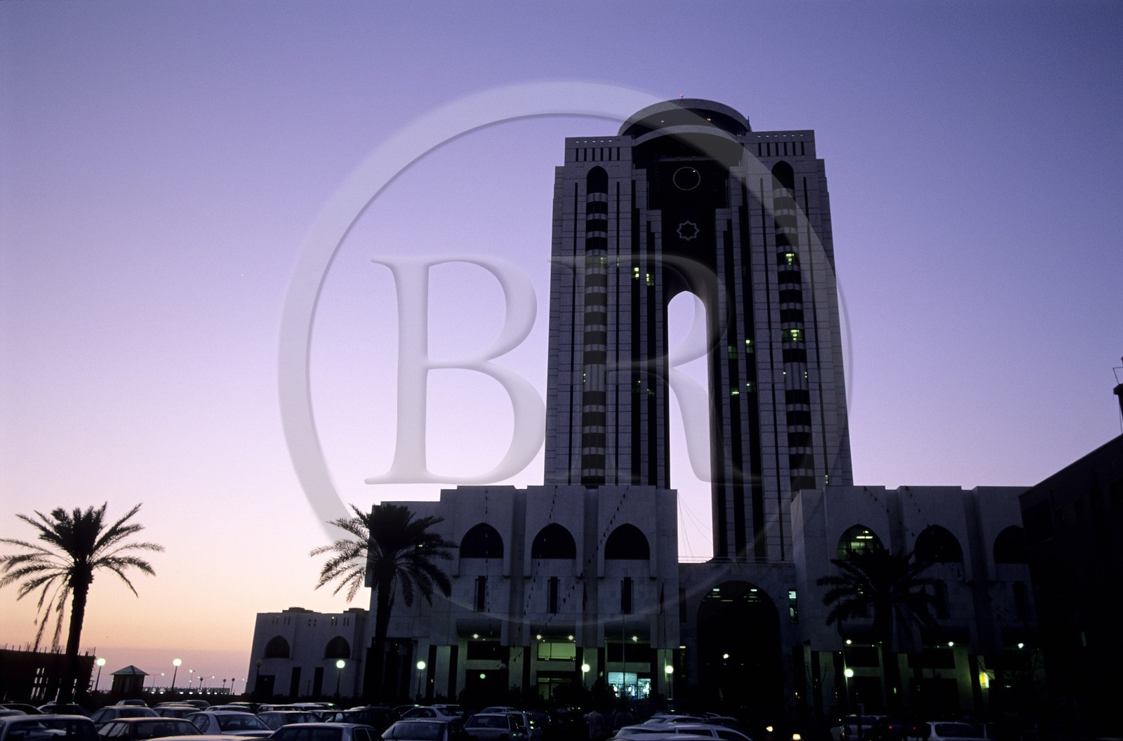 Libya, Tripoli, the modern Al Fatah business tower