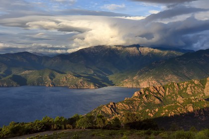 France, Corse du Sud, Porto Gulf, listed as World Heritage by UNESCO