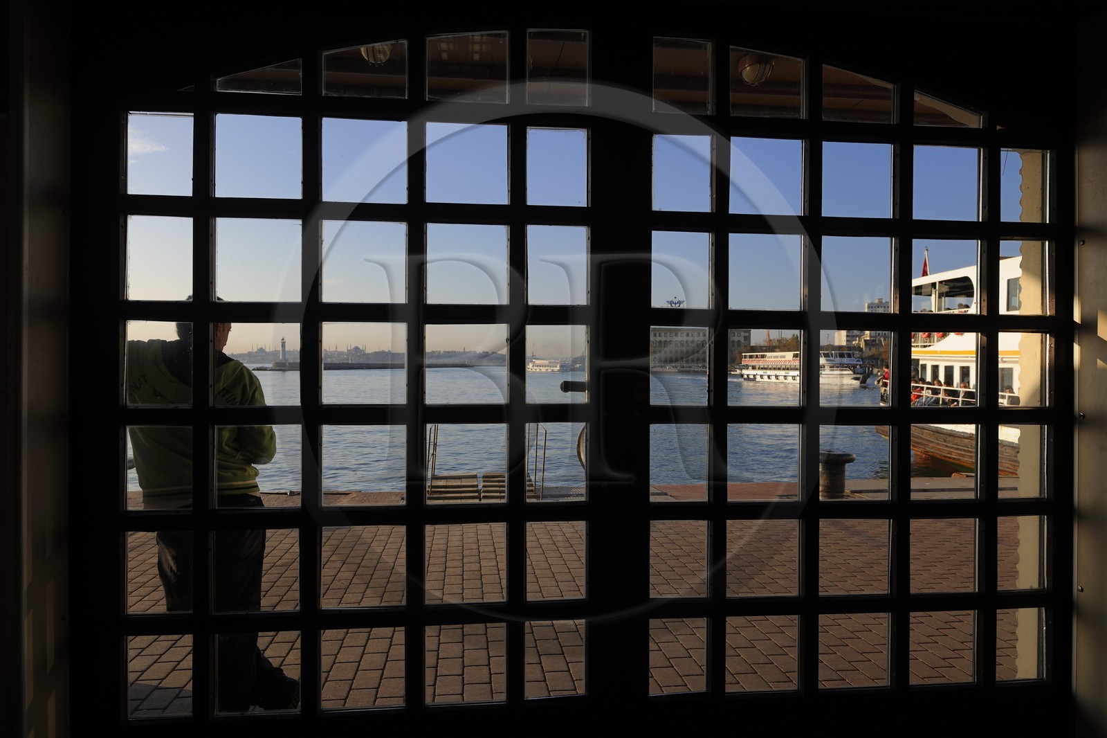 Turquie, Istanbul, rive asiatique, embarquadère du port de Kadiköy