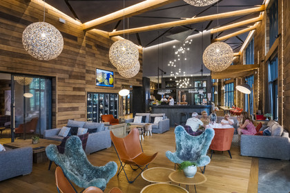 France, Alpes-Maritimes (06), parc national du Mercantour, Haute-Vésubie, Saint-Martin-Vésubie, Pure Montagne resort