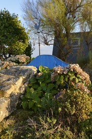 France, Finistère (29), parc naturel régional d'Armorique, mer d'Iroise, Ile d'Ouessant, réserve de Biosphère (UNESCO), girouette