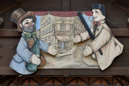 France, Rhone, Lyon, Parc de la Tete d'Or (Tete d'Or park), the Real Guignol of the Old Lyon and the Tete d'Or Park (Veritable Guignol du Vieux Lyon et du Parc Tête d'Or)