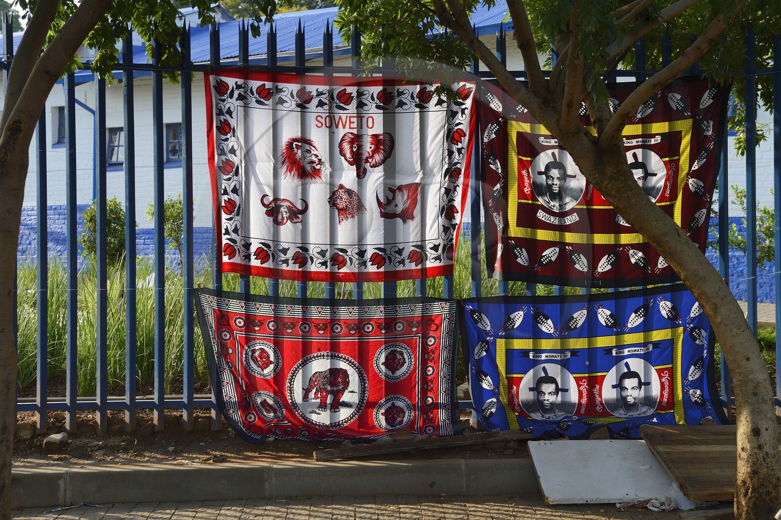 Afrique du Sud, province de Gauteng, Johannesburg, Soweto, le quartier d'Orlando dans le township