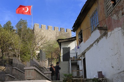 Turquie, Anatolie centrale, Ankara, la citadelle dans la vieille ville