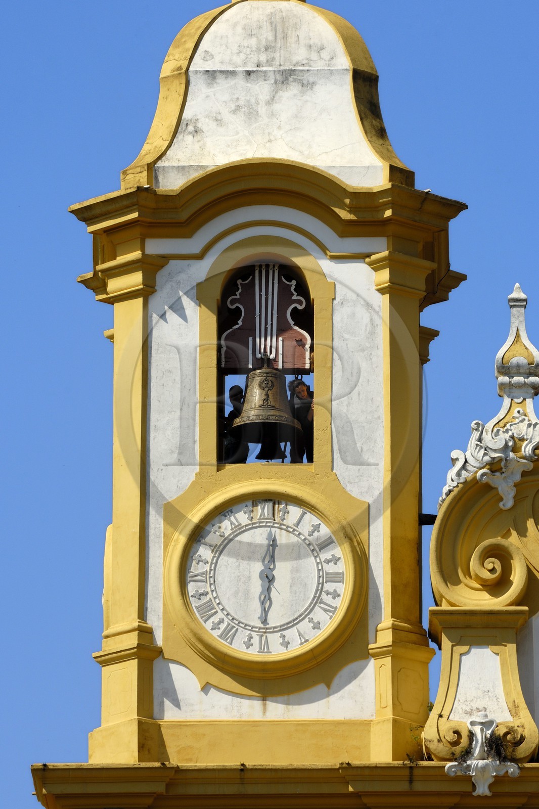 Brazil, Minas Gerais state, Tirandentes, Matriz de Santo Antonio, Santo Antonio church (Gold Route, Estrada Real)