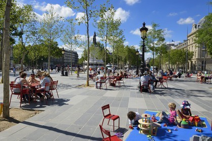 France, Paris (75), place de la République