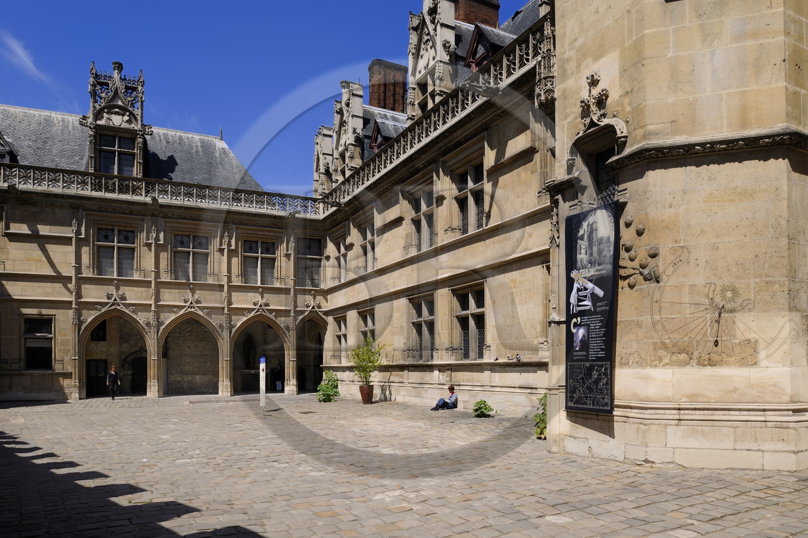 France, Paris, Musee du Moyen-Age (Middle Ages Museum), the former Hotel de Cluny