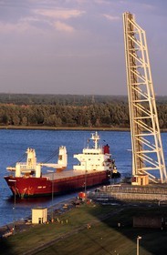 Belgique, Anvers (Antwerpen), port industriel et commercial