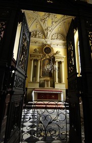 Pologne, région de Lublin, ville Renaissance de Zamosc classé Patrimoine Mondial de l' UNESCO, chapelle des Zamoyski dans la collégiale Saint-Thomas (cathédrale)
