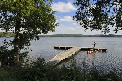France, Nièvre (58), lac des Settons