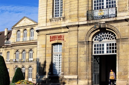 France, Saone et Loire, Maconnais, former Cluny abbey, some old abbatial buildings and actual school of arts and crafts
