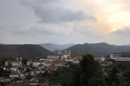Brazil, Minas Gerais state, Ouro Preto, historical center listed as World Heritage by UNESCO, general view (Gold Route, Estrada Real)