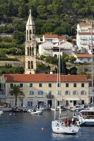 Croatia, Dalmatia, Dalmatian coast, Island of Hvar, the town of Hvar