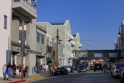 Etats-Unis, Californie, Monterey, anciennes conserveries de sardines dans Cannery Row