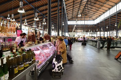 Spain, Andalusia, Almeria, Covered Central Market built in 1893