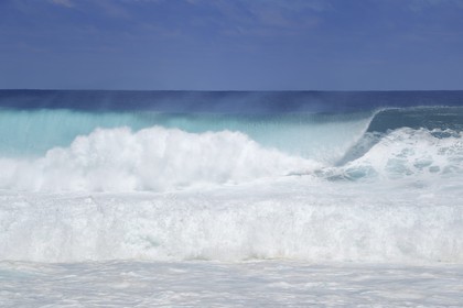 France, île de la Réunion, la côte sud, plage de Grand-Anse