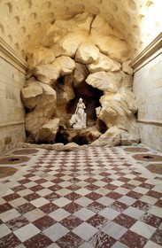 France, Yvelines (78), la Laiterie de la Reine en bordure du château de Rambouillet