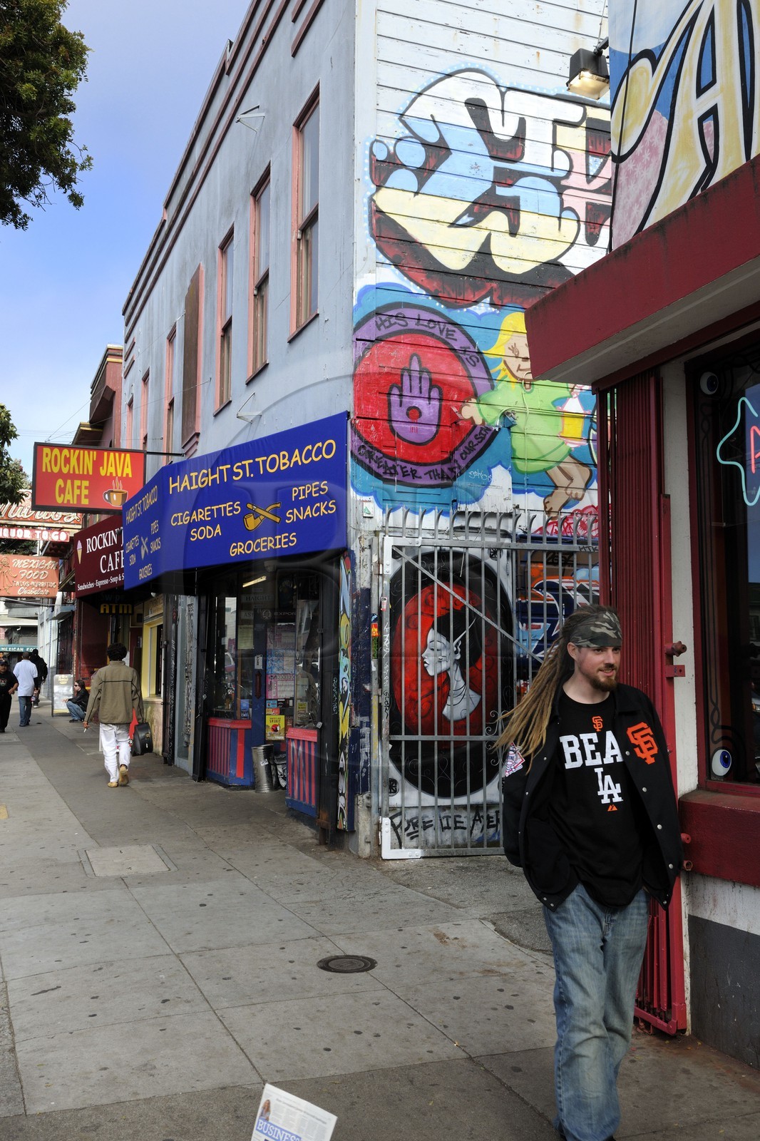 United States, California, San Francisco, formerly Hippie district of Haight-Ashbury, Haight street