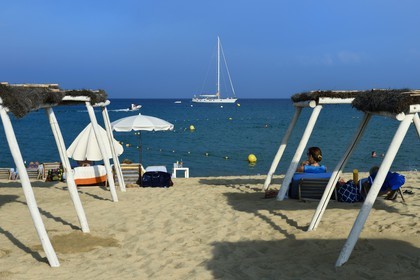 France, Var, Presqu'Ile de Saint-Tropez, Ramatuelle, Pampelonne beach