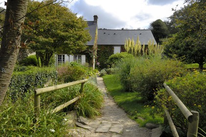France, Manche (50), Cap de la Hague, Omonville-la-Petite, maison de Jacques Prévert