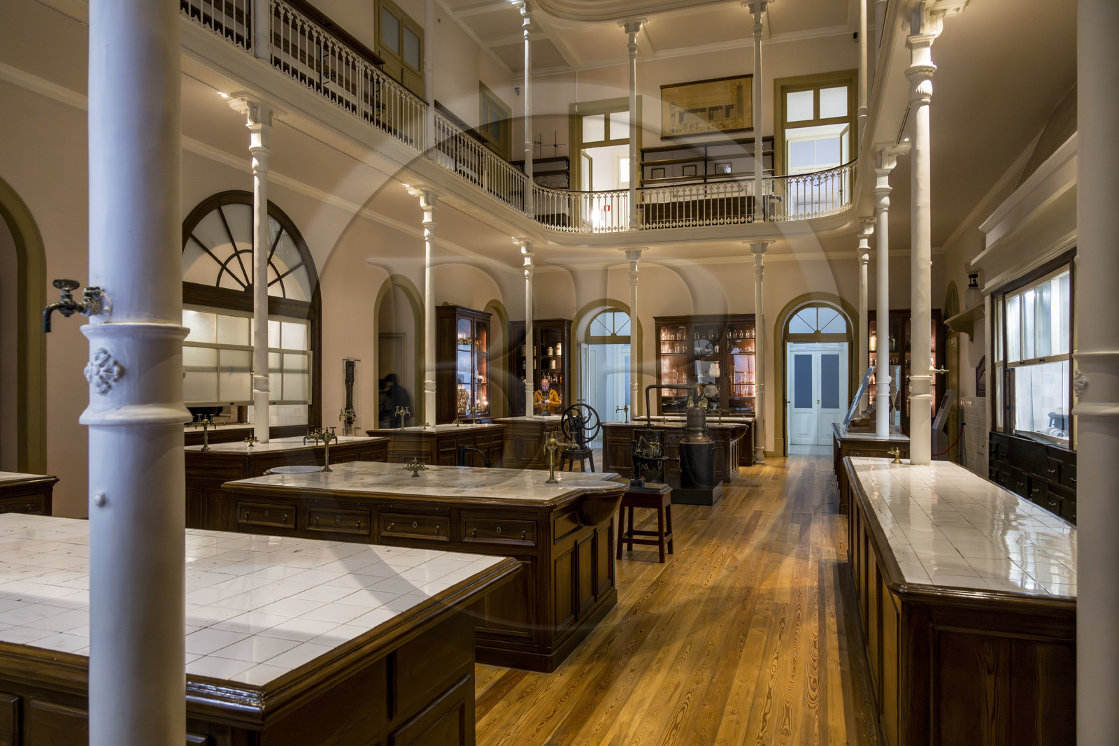 Portugal, Lisbonne, Musée national d'histoire naturelle et des sciences (Museu Nacional de Historia Natural e da Ciencia), ancien laboratoire de chimie