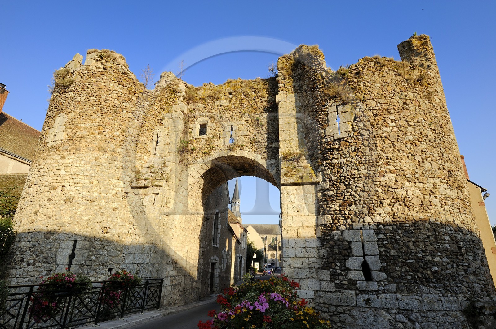 France, Eure-et-Loir (28), Bonneval, la porte Saint-Roche