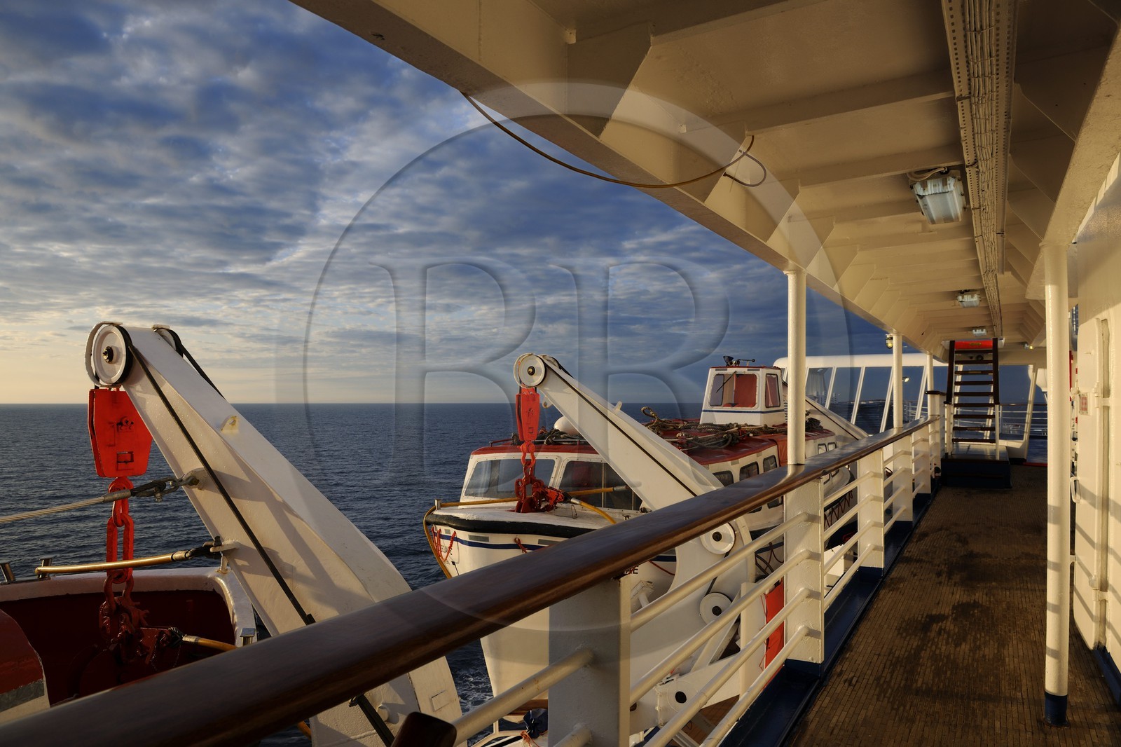 Groenland, à bord du bateau de croisière Princess Danae dans l'Océan Atlantique