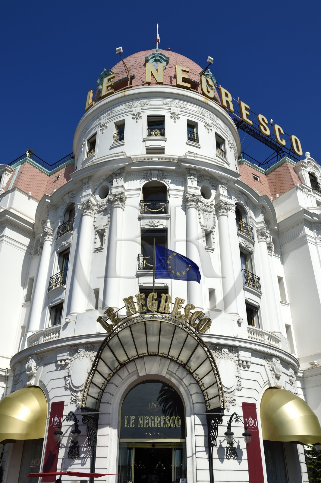 France, Alpes-Maritimes (06), Nice, hotel Negresco sur la Promenade des Anglais